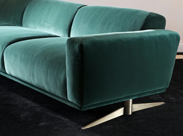 RENÉE - 4 seater fabric sofa by DOM Edizioni - view 3